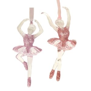 Hanging Acrylic Ballerina - 13cmL