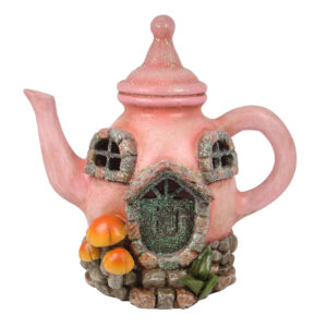 LED Teapot Fairy House - 17.5cm