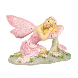 Fairy on Mushroom - 13cm