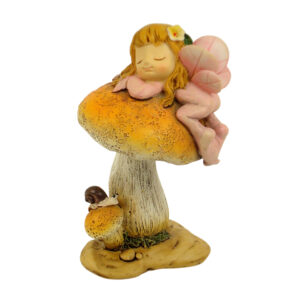 Woodland Fairy on Mushroom