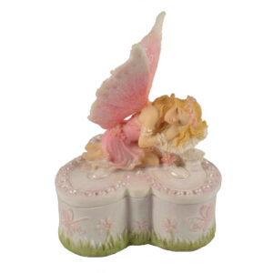 Fairy Sleeping on Butterfly Box