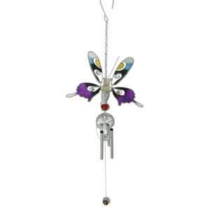 Chime - Butterfly - Metal & Epoxy Resin - 66cm
