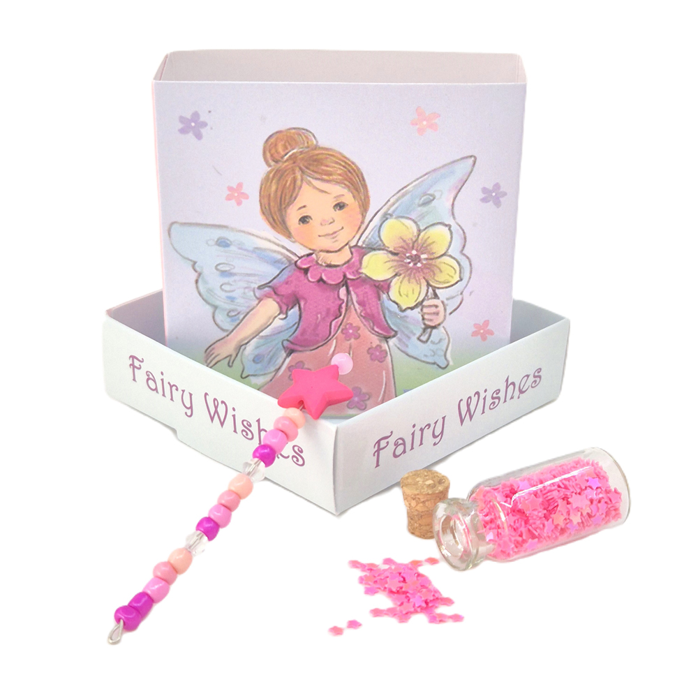 Fairy Wishes 'n' Wand in Keepsake Box
